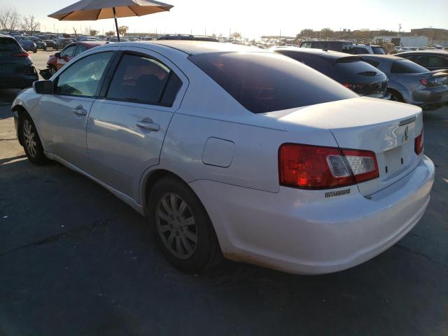 2012 MITSUBISHI GALANT FE 4A32B2FF9CE022156
