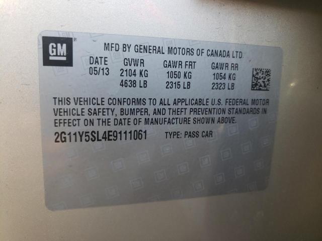 2014 CHEVROLET IMPAL LS 2G11Y5SL4E9111061