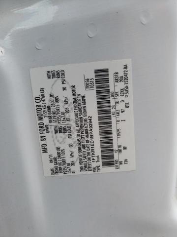 2011 FORD RANGER SUP 1FTKR1ED1BPA92942