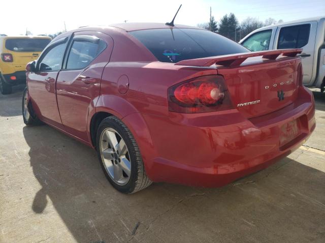 2013 DODGE AVENGER SX 1C3CDZCB2DN720805