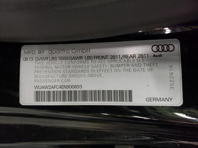 2014 AUDI RS7 WUAW2AFC4EN900893