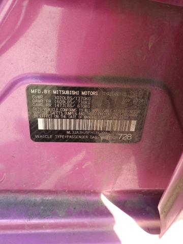 2015 MITSUBISHI MIRAGE DE ML32A3HJ5FH034209