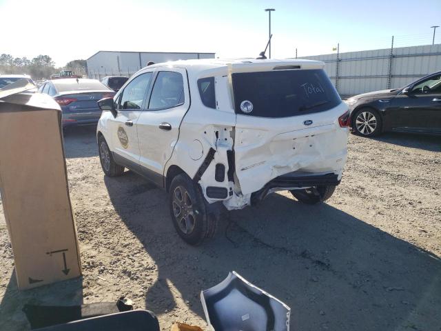 Lot #2404699268 2020 FORD ECOSPORT S salvage car