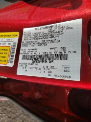 2017 LINCOLN MKZ RESERV 3LN6L5E98HR619071