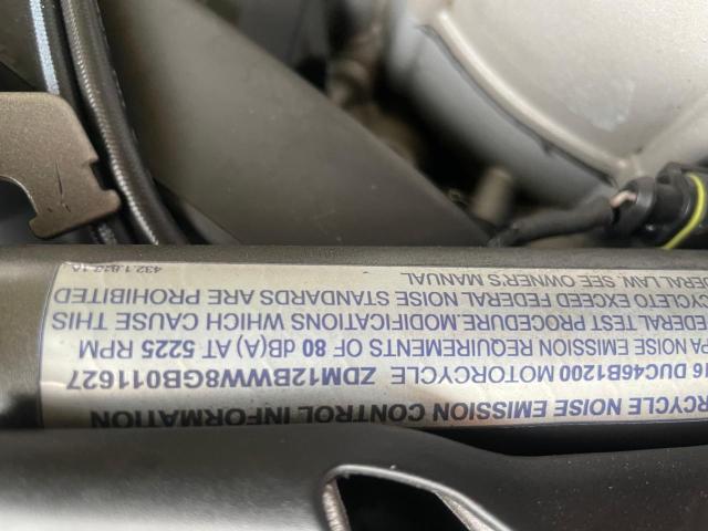 2016 DUCATI MULTISTRAD ZDM12BWW8GB011627