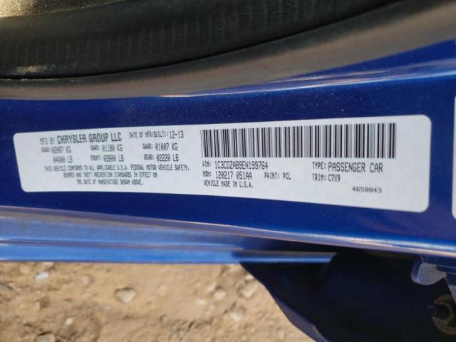 2014 DODGE AVENGER SE 1C3CDZAB9EN199764