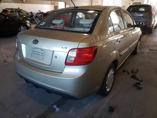 2011 KIA RIO BASE KNADH4A3XB6941883