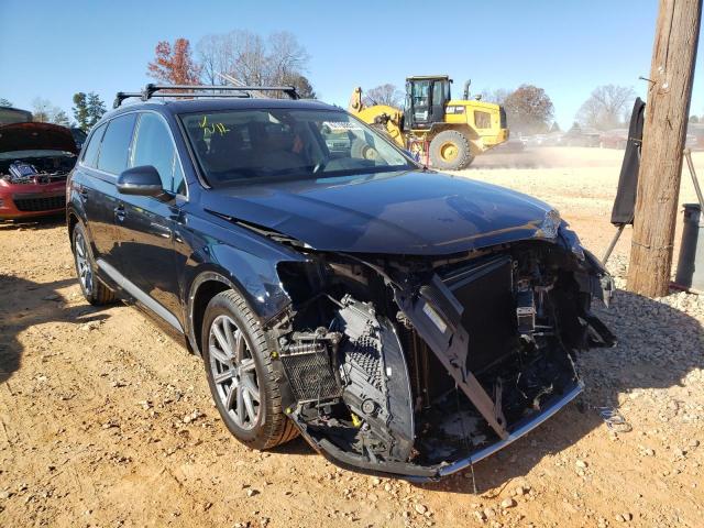 Salvage cars for sale at China Grove, NC auction: 2018 Audi Q7 Prestige