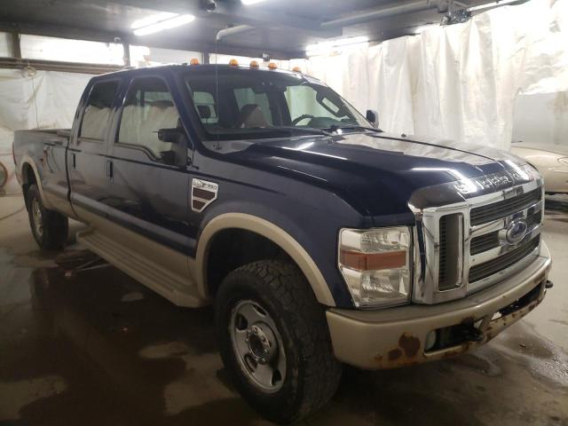 Salvage cars for sale from Copart Ebensburg, PA: 2008 Ford F350 SRW S