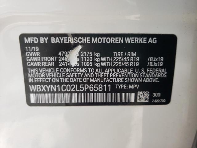 2020 BMW X2 M35I WBXYN1C02L5P65811