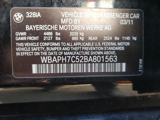 2011 BMW 328 I - WBAPH7C52BA801563