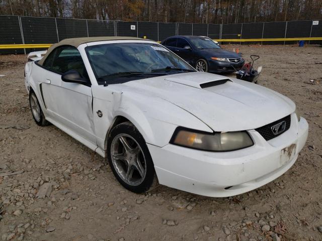 Salvage cars for sale from Copart Waldorf, MD: 2004 Ford Mustang GT
