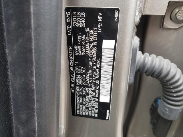 2015 VOLVO XC70 T6 PL YV4902NM3F1223826
