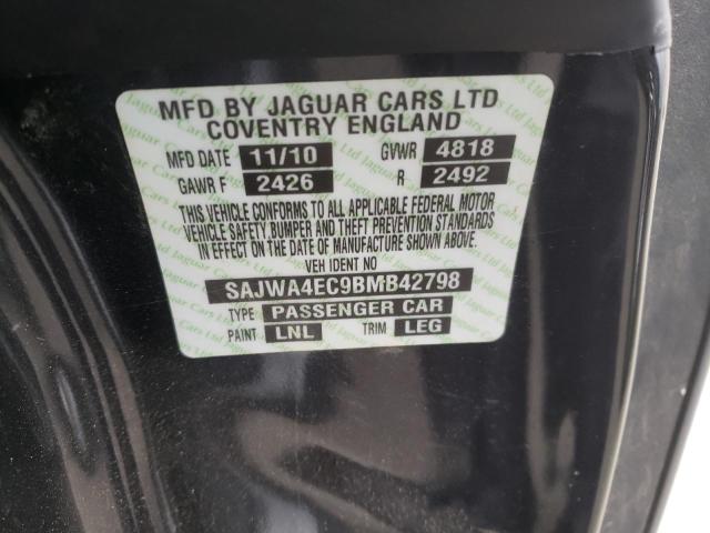 2011 JAGUAR XKR SAJWA4EC9BMB42798