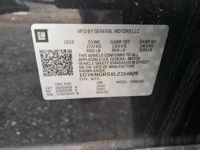 2020 CADILLAC XT5 SPORT 1GYKNGRSXLZ154829