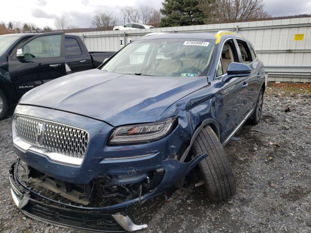 2019 LINCOLN NAUTILUS S 2LMPJ8K93KBL16841
