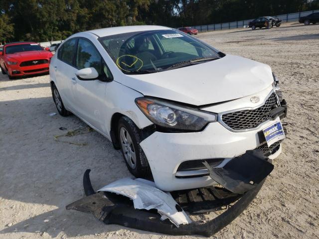 Salvage cars for sale from Copart Ocala, FL: 2015 KIA Forte LX
