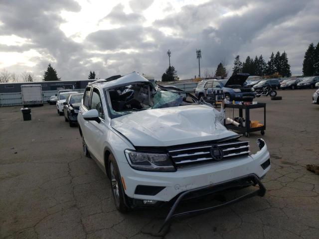 Salvage cars for sale from Copart Woodburn, OR: 2021 Volkswagen Tiguan SE