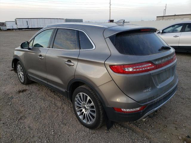 2017 LINCOLN MKC RESERV 5LMCJ3D93HUL57366