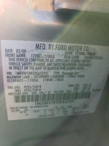 MERCURY SABLE 2009 SILVER Photo 10