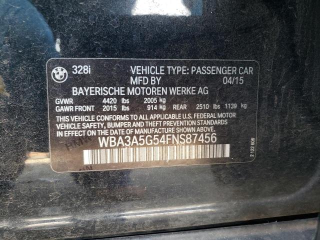 WBA3A5G54FNS87456 Bmw 328 I 2015. Фото: 9