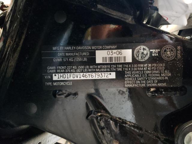 2006 HARLEY-DAVIDSON FLHR 1HD1FDV146Y679372