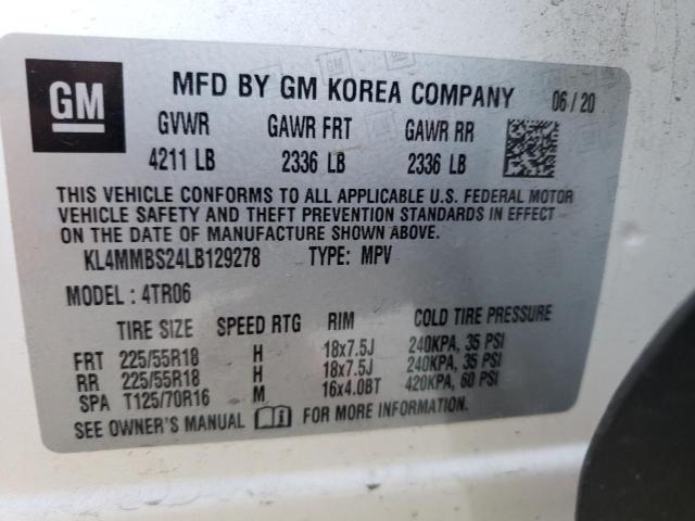 2020 BUICK ENCORE GX - KL4MMBS24LB129278