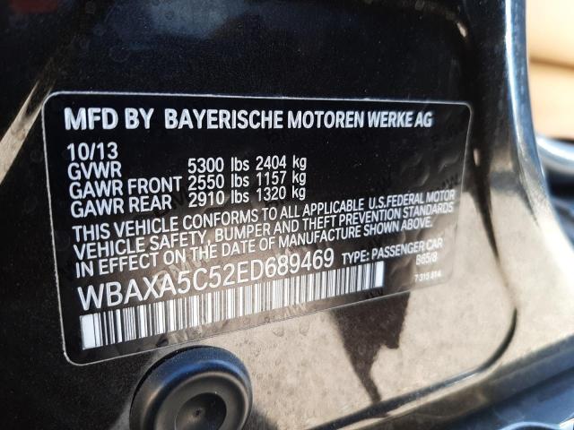 2014 BMW 535 D WBAXA5C52ED689469