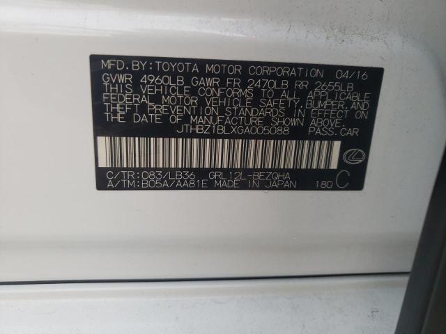 2016 LEXUS GS 350 BAS JTHBZ1BLXGA005088