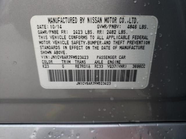 2015 INFINITI Q40 JN1CV6AR7FM523423