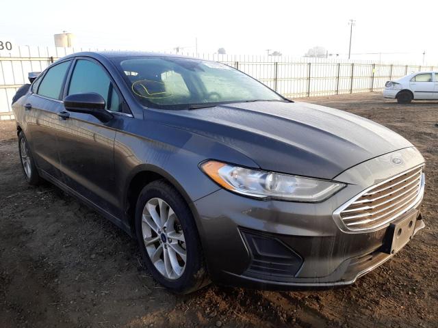 Salvage cars for sale from Copart Fresno, CA: 2019 Ford Fusion SE