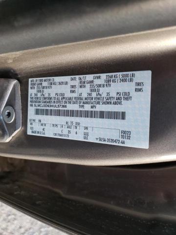 2017 LINCOLN MKC RESERV 5LMCJ3D93HUL57366