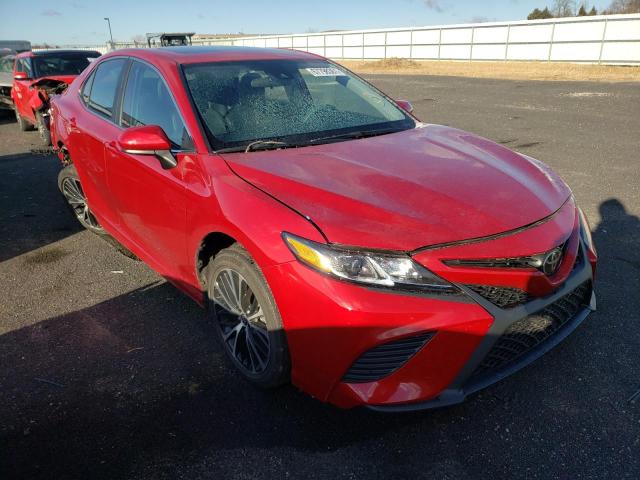 Salvage cars for sale from Copart Mcfarland, WI: 2020 Toyota Camry SE