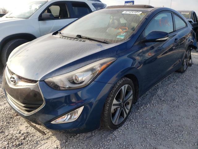 2014 HYUNDAI ELANTRA CO KMHDH6AH3EU026010