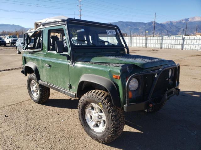Land Rover salvage cars for sale: 1995 Land Rover Defender 9