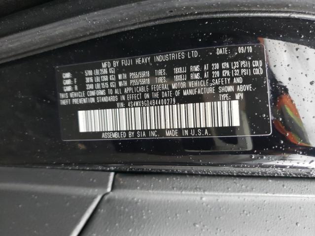 2011 SUBARU TRIBECA LI 4S4WX9GD4B4400279