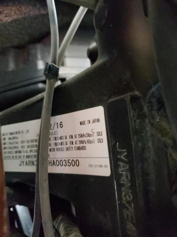 2017 YAMAHA FJ09 JYARN37E4HA003500