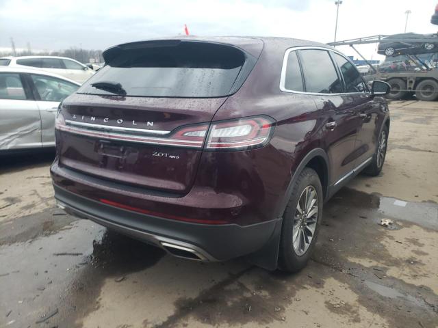 2020 LINCOLN NAUTILUS R 2LMPJ8K91LBL09775