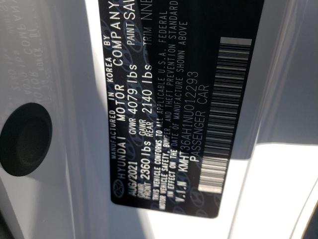 2022 HYUNDAI VELOSTER N KMHT36AH1NU012293