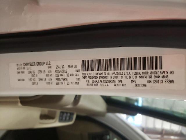 2012 JEEP LIBERTY SP 1C4PJLAK4CW132340