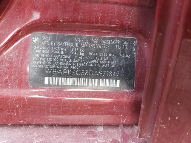 2011 BMW 328 XI - WBAPK7C58BA971847