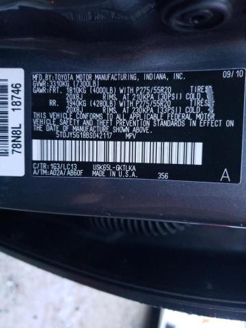 2011 TOYOTA SEQUOIA LI 5TDJY5G18BS042117