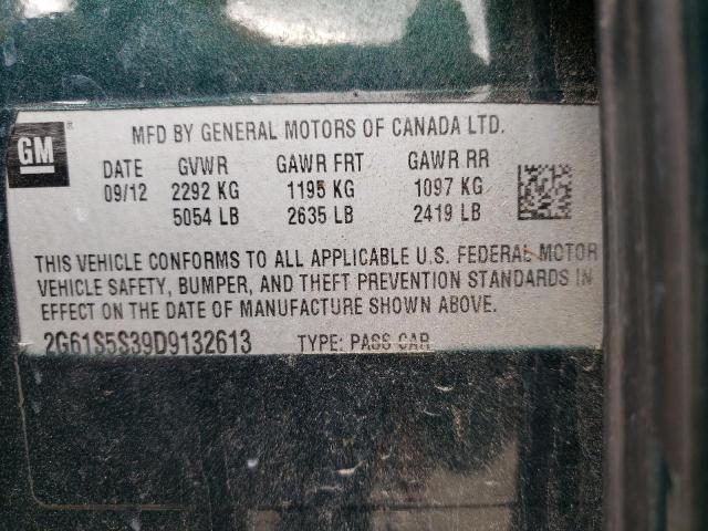 2013 CADILLAC XTS PREMIU 2G61S5S39D9132613