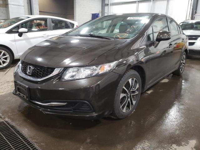 2013 HONDA CIVIC EX 2HGFB2F85DH580121