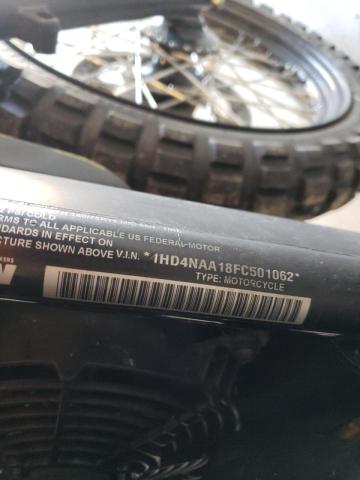 2015 HARLEY-DAVIDSON XG500 1HD4NAA18FC501062