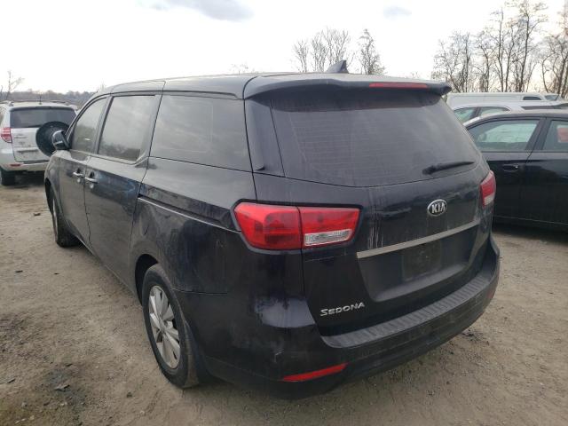 2016 KIA SEDONA L KNDMA5C18G6104808