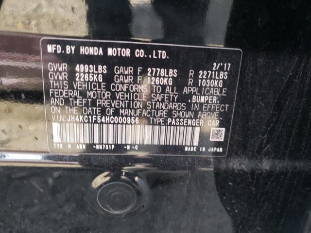 2017 ACURA RLX TECH JH4KC1F54HC000956
