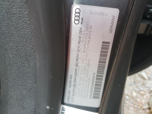 2018 AUDI S7 PRESTIG WAU2FAFC6JN054919