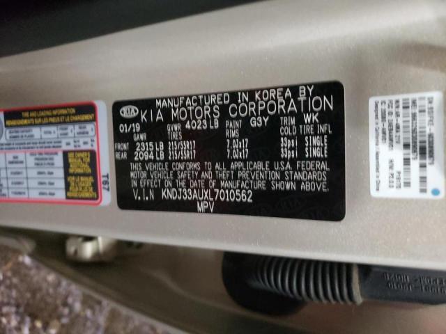 2020 KIA SOUL EX KNDJ33AUXL7010562