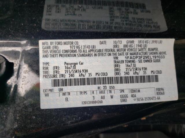 Фото: 1FADP3F29EL191033 - 10